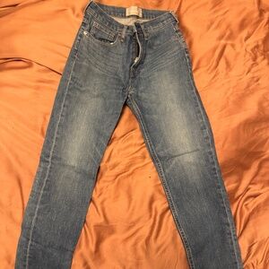 Everlane High Rise Jeans Size 26 Ankle